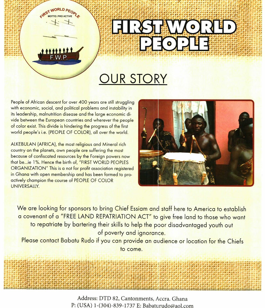First World People Charity 2